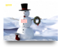 A snowman day in you school !!